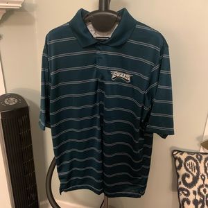Philadelphia eagles polo size large Antigua